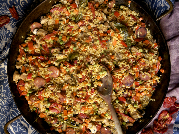 Rabbit Paella